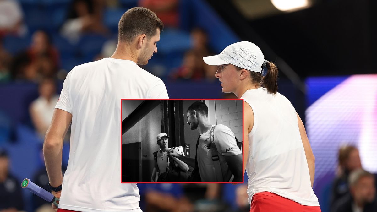 Getty Images / Paul Kane / X / WTA / Na zdjęciu: Iga Świątek i Hubert Hurkacz.