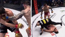 Chalidow padł jak rażony piorunem