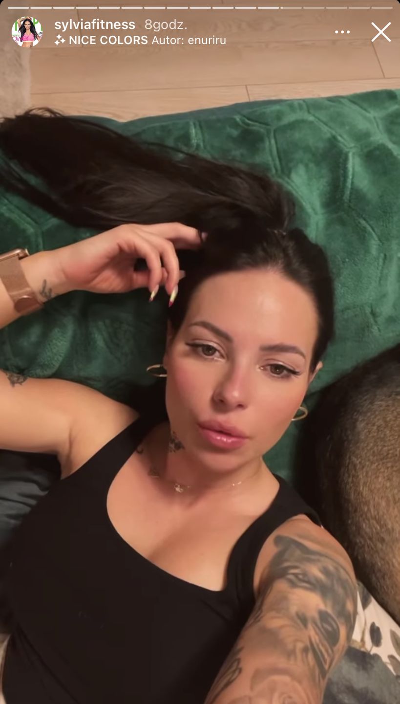 Sylwia Szostak po walce męża