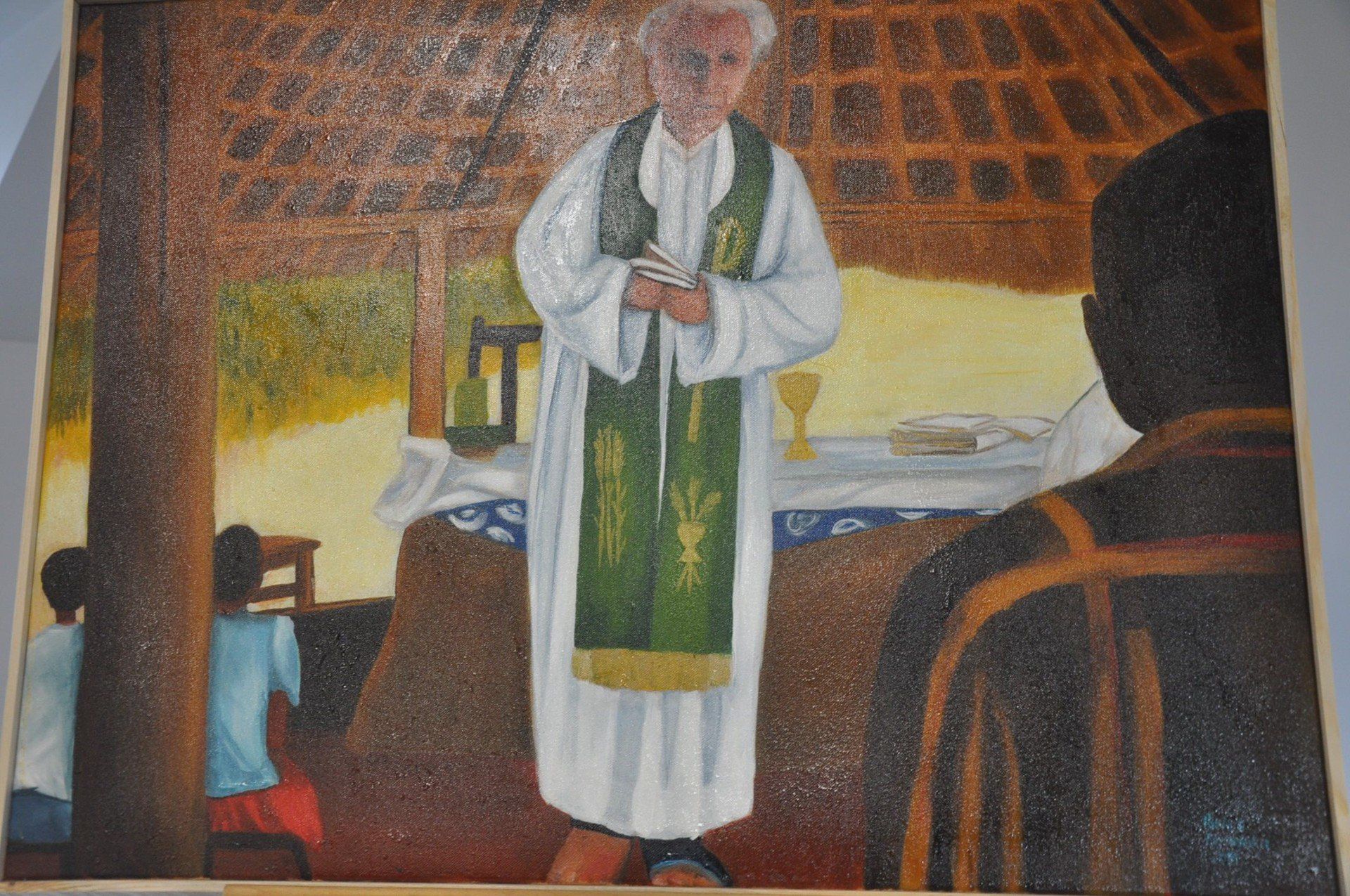 Wystawę poświęcona księdzu Marcelemu Prawicy można oglądać w KSWP w Końskich