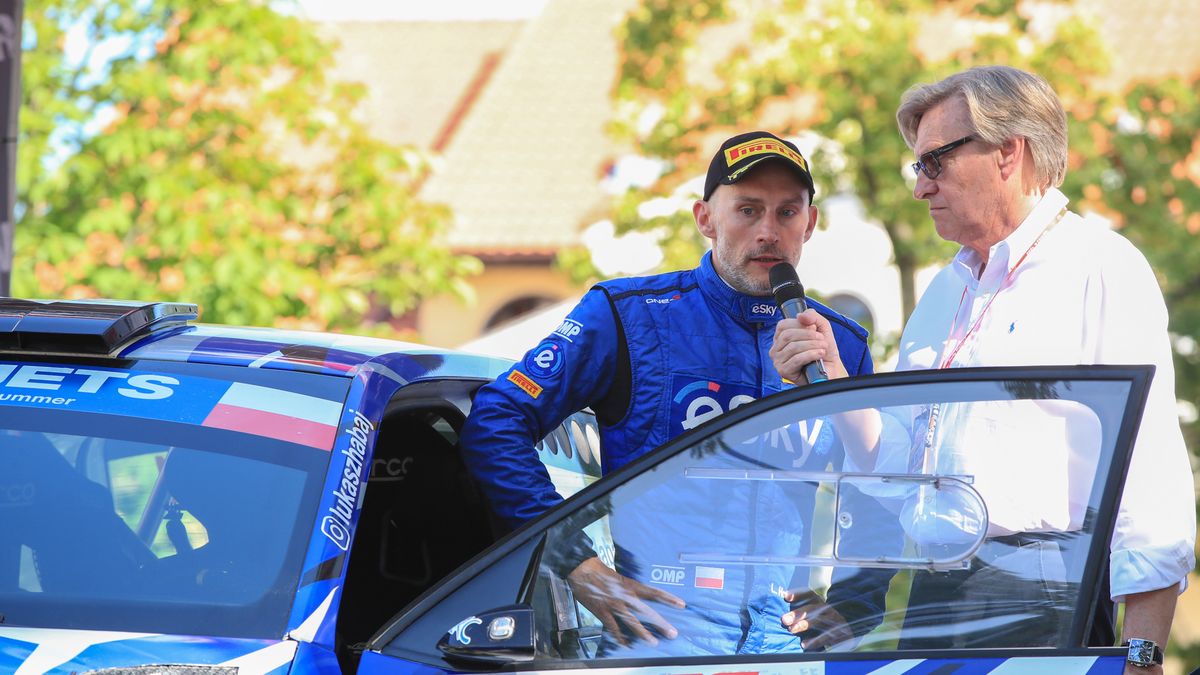 Materiały prasowe / ERC / Na zdjęciu: Łukasz Habaj (po lewej) i Andrzej Borowczyk