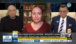 Andrzej Morozowski zapytał o "telewizję publiczną". Jego uśmiech mówił wszystko