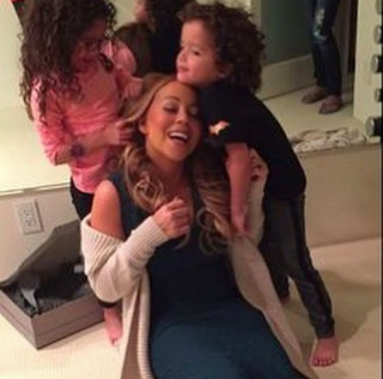 Mariah Carey z dziećmi