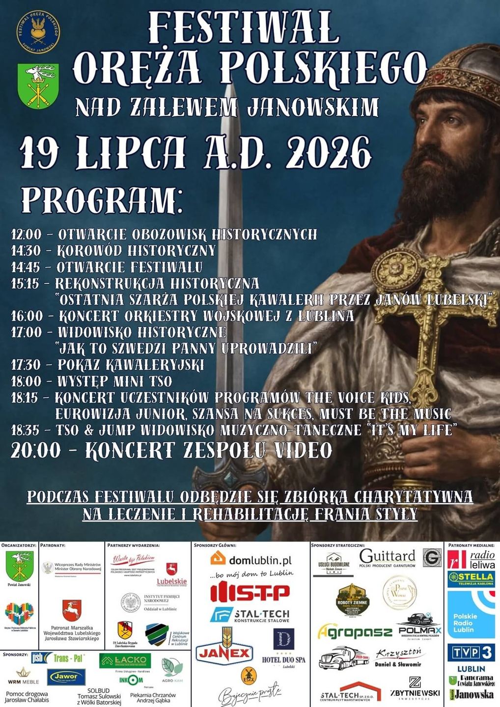 Festiwal Oręża Polskiego w Janowie Lubelskim 2026