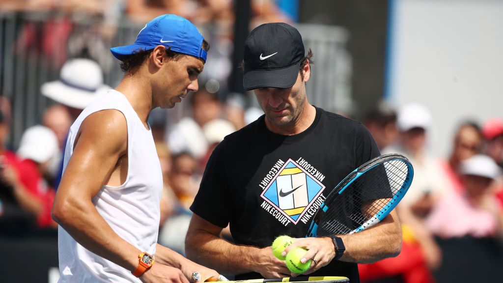 Zdjęcie okładkowe artykułu: Getty Images / Scott Barbour / Na zdjęciu: Rafael Nadal i Carlos Moya