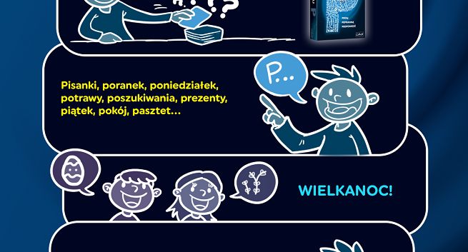 Trefl na Wielkanoc reklamuje gry i zabawki