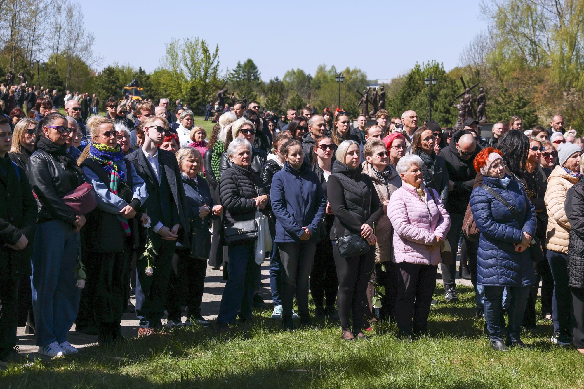 Tłumy żegnają Łukasza Litewkę