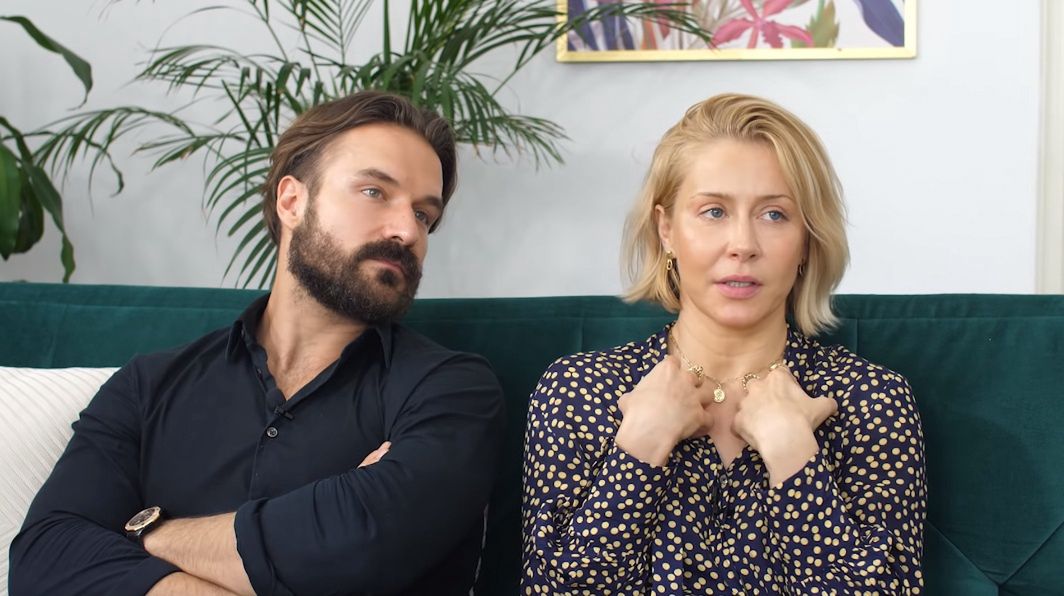 Katarzyna Warnke i Piotr Stramowski
