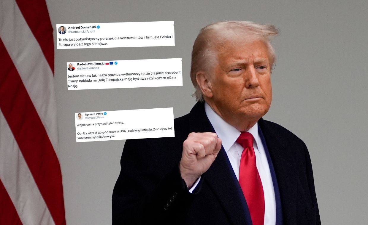 Krytyka po cłach Trumpa