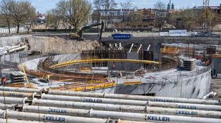 Przy tej inwestycji wykorzystano już ponad 460 ton stali. Tak powstaje nowe muzeum w Poznaniu. Zobacz zdjęcia