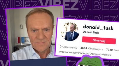 Donald Tusk założył TikToka. Jego pierwszy film to esencja KODziarstwa