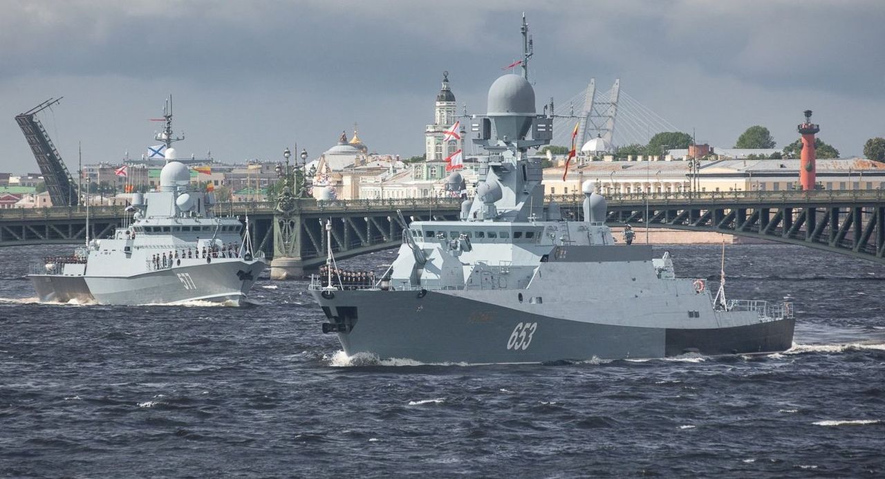 Rosyjskie okręty na Bałtyku. Wzięły udział w nietypowych ćwiczeniach