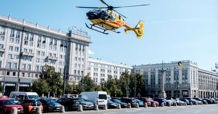 Warszawa. Śmigłowce zamiast karetek. Ratownik dla WP: jeżdżą też wozy policji