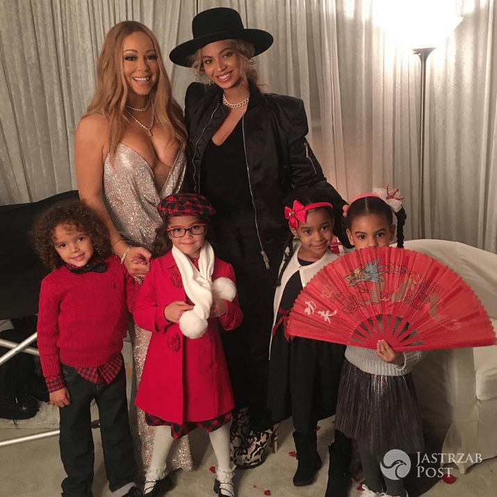 Mariah Carey i Beyonce pozują ze swoimi dziećmi
