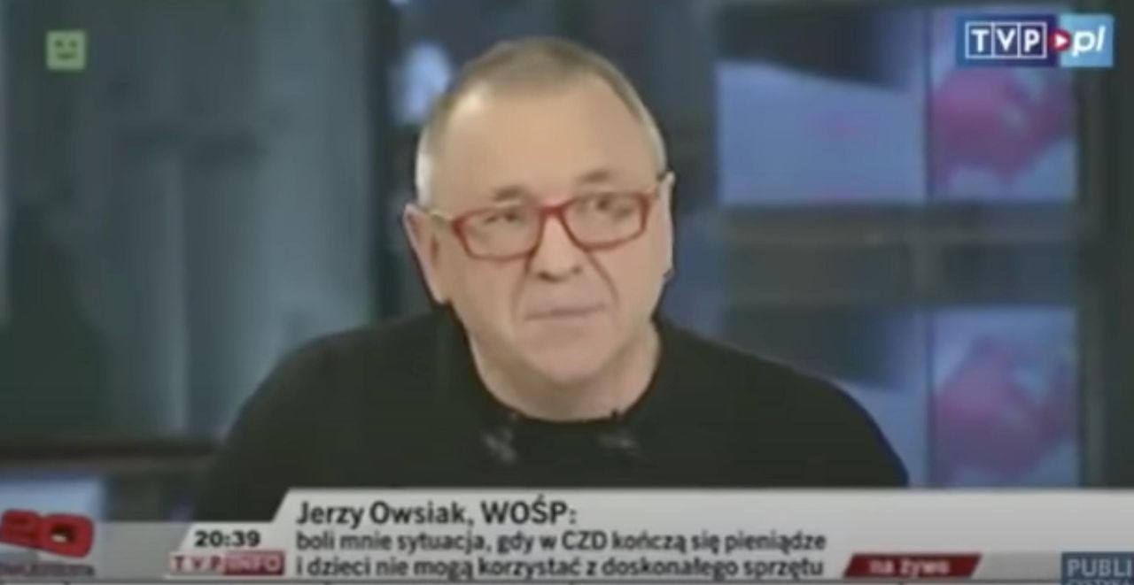 Jurek Owsiak w TVP