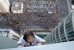 Policja ukraińska nie zatrzymała człowieka-pająka