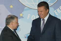 Janukowycz zaprosił J. Kaczyńskiego na Ukrainę