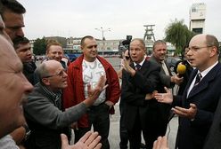 Górnicy utrudnili Rokicie złożenie kwiatów pod pomnikiem