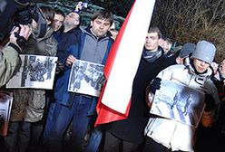 Koksowniki i ZOMO przed domem gen. Jaruzelskiego