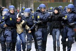 Dzicy lokatorzy walczyli z policją w Kopenhadze