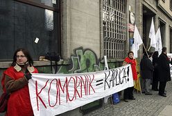 "Łapy precz od szpitali"