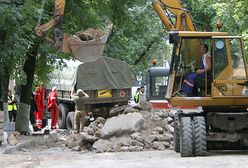 Niewybuch już wywieziony z centrum Warszawy