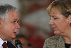 Lech Kaczyński rozmawiał z Angelą Merkel