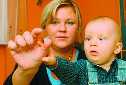 Deser dla niemowląt z kawałkami szkła