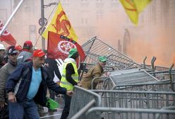 Pracownicy zaatakowali centralę ArcelorMittal