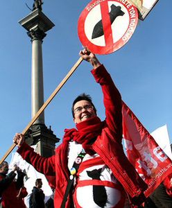 Demonstranci: wyrzutnia dla rządu, nie dla rakiet!