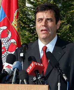 Premier Serbii potępia przemoc w Belgradzie