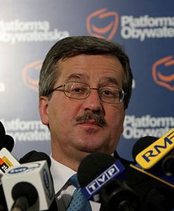Komorowski: PiS odrzuciło ofertę PO, bo chce tylko władzy