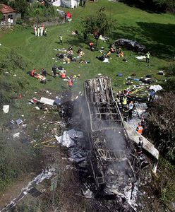 Świadek o wypadku autokaru: umarli na moich oczach