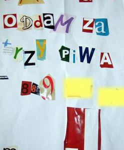 Porwał "piłkarza" i żądał trzech piw okupu
