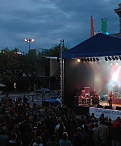 Dezerter zagrał pod Pałacem