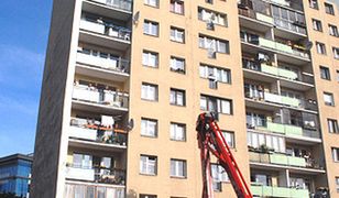 Zginął, skacząc z okna płonącego mieszkania