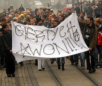 Uczniowie protestują przeciwko programowi "Zero tolerancji"