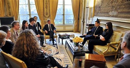 Sarkozy spotkał się z bliskimi Ingrid Betancourt
