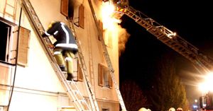 11 osób zginęło w pożarze w domu starców