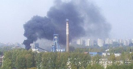 Pożar w kopalni "Kleofas"