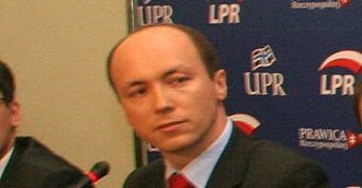 Szef UPR: zapraszam Tuska do debaty