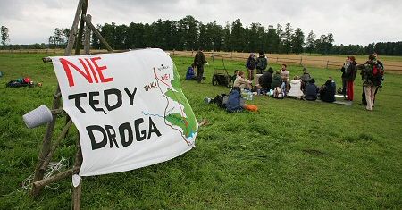 Ekolodzy opuszczają Dolinę Rospudy