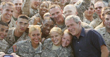 Bush: możliwe wycofanie części wojsk z Iraku