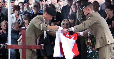 W Lusowie spoczął żołnierz zabity w Afganistanie