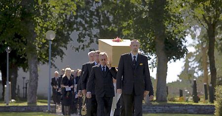 Rodzina i bliscy pożegnali Ingmara Bergmana