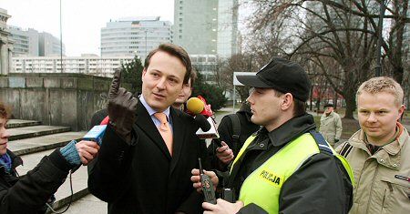 Hyde Park po warszawsku: policja spisała burmistrza
