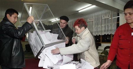 Blok prezydencki na drodze do zwycięstwa w wyborach w Kirgistanie