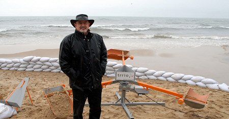 Przeciwpowodziowy wynalazek mieszkańca Sopotu