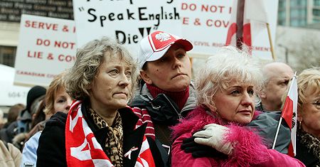 Demonstracje w związku ze śmiercią Polaka w Vancouver