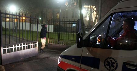 Saperzy usunęli pocisk z kancelarii premiera